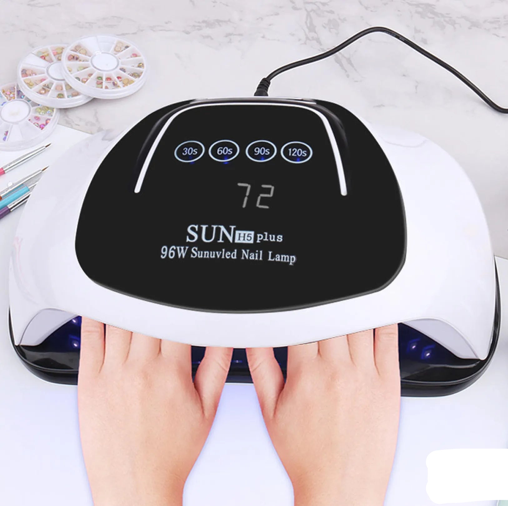 UV Light Nail Lamp Big size for 2 Hands