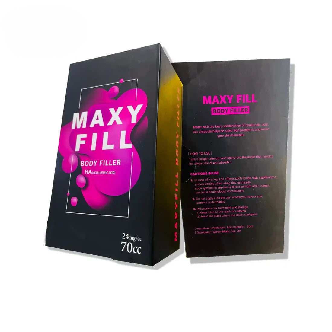 Maxy Fill Body Filler HA(HYAluronic Acid) 24mg/cc 70CC