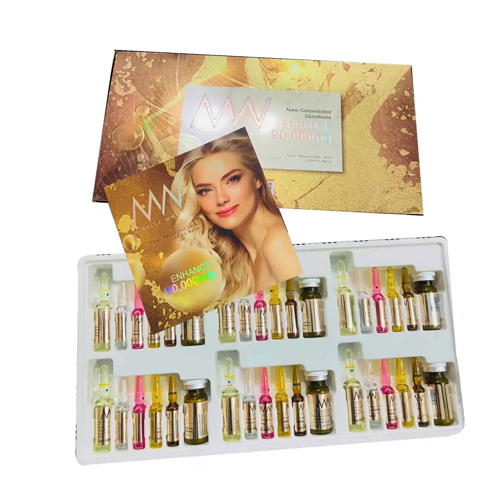 Miracle White 90,000mg Nano Concentrated Glutathione