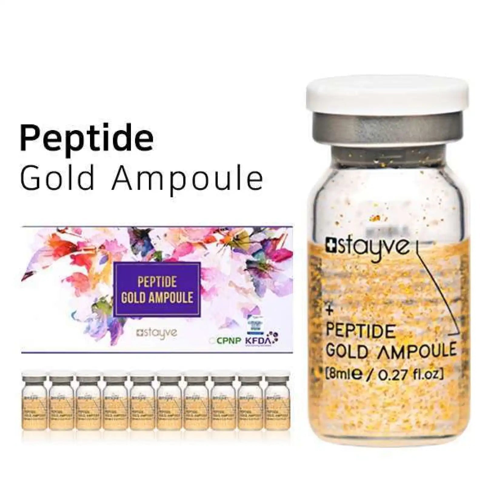 Stayve Peptide Gold Ampoule Made in Korea