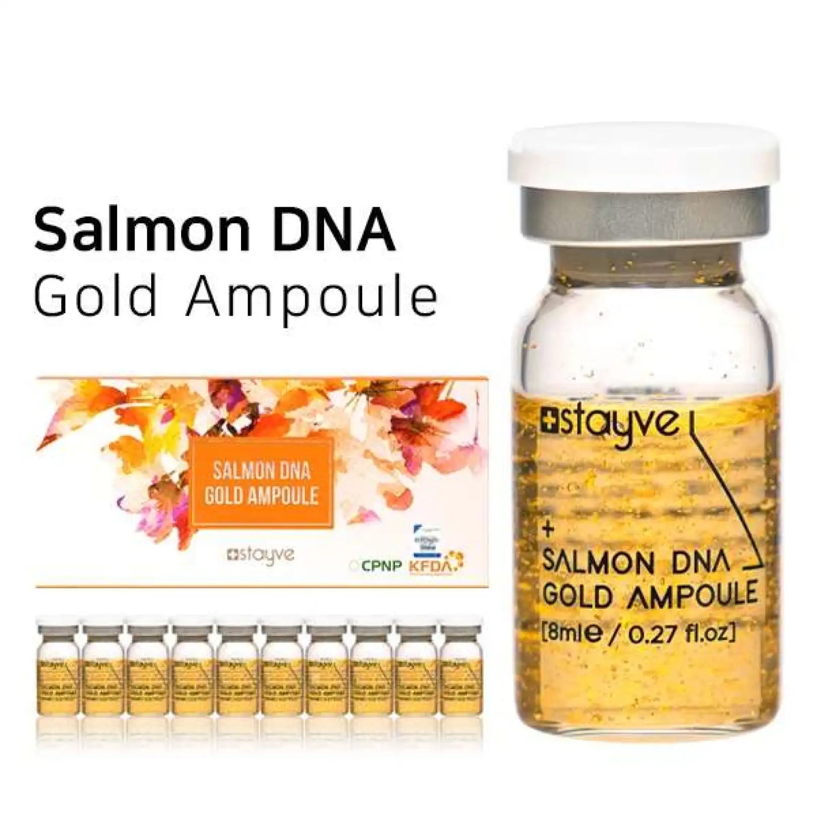 Original Salmon DNA Gold Ampoule Stayve Booster Serum